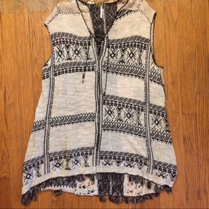Free People Vest Poncho - Size M/L